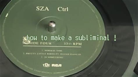 make subliminal work instantly.